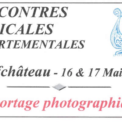 Rencontres Musicale Départementales - Neufchâteau - mai 1998